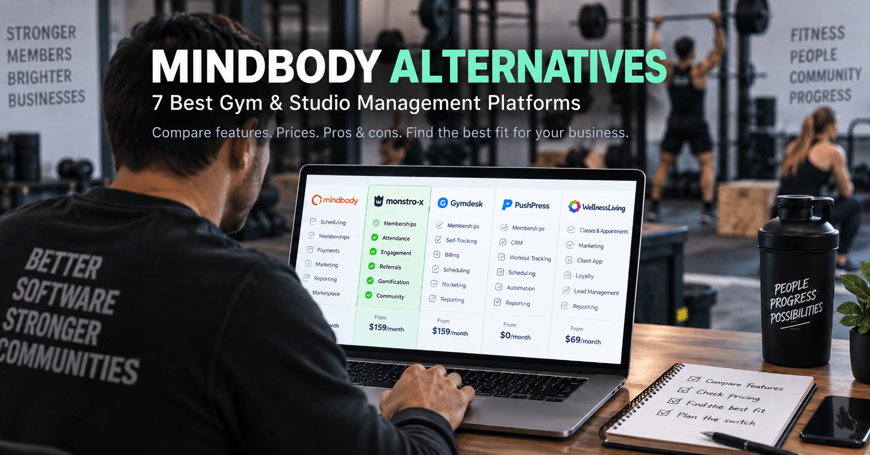 7 Mindbody Alternatives for Gyms & Studios in