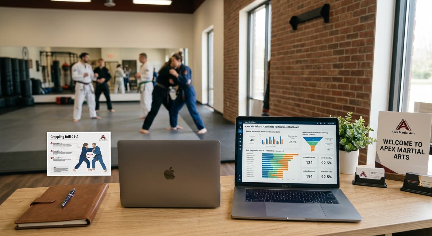 gym owner comparing lead capture